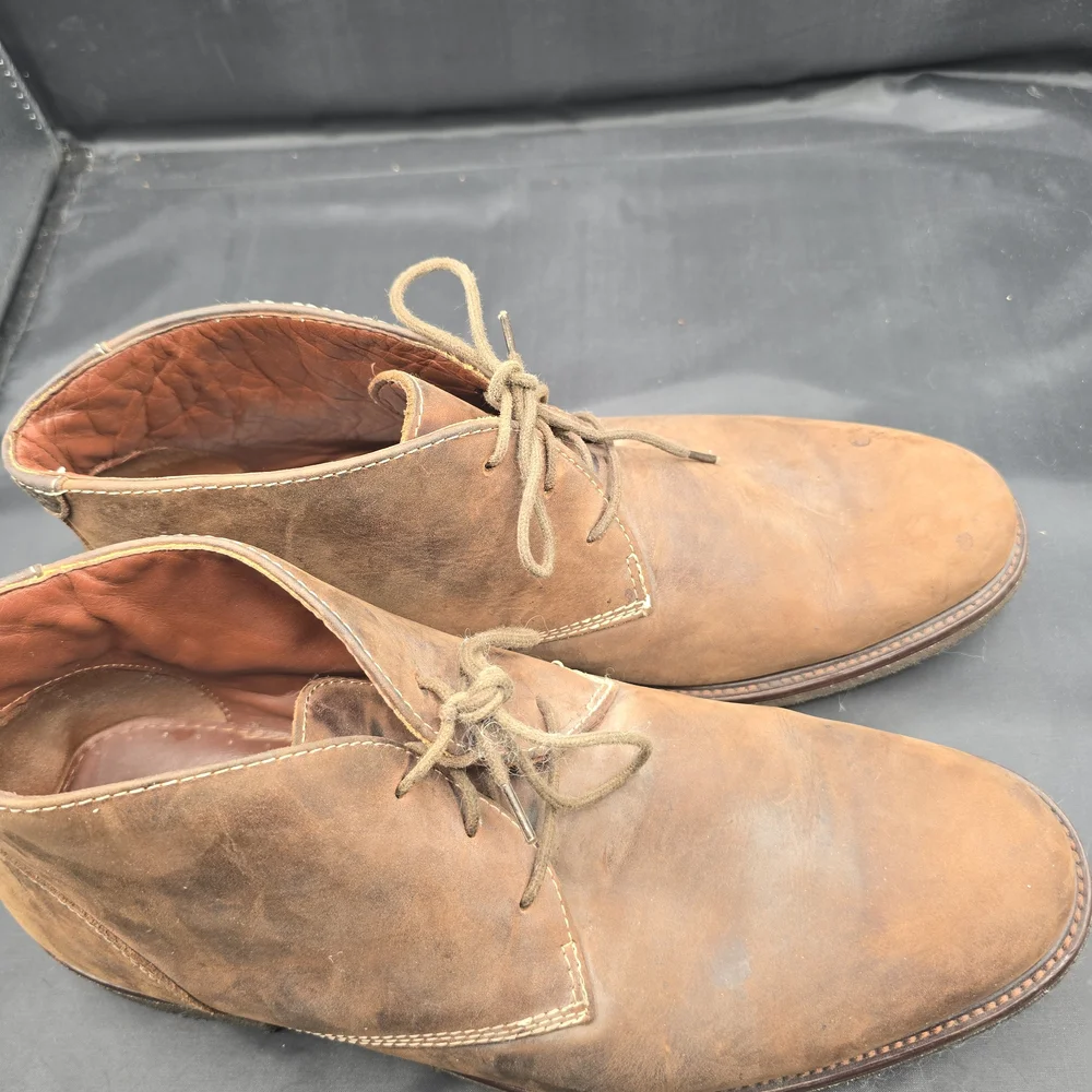 Classic Brown Chukka Boots‎ with Suede Finish